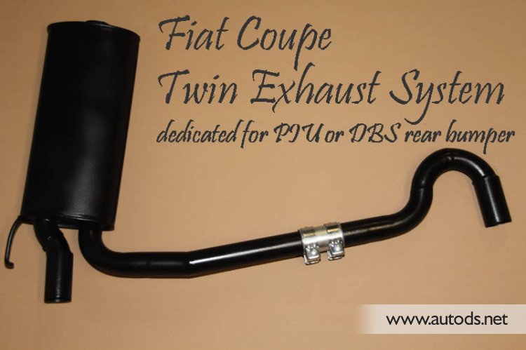 fiat coupe exhaust