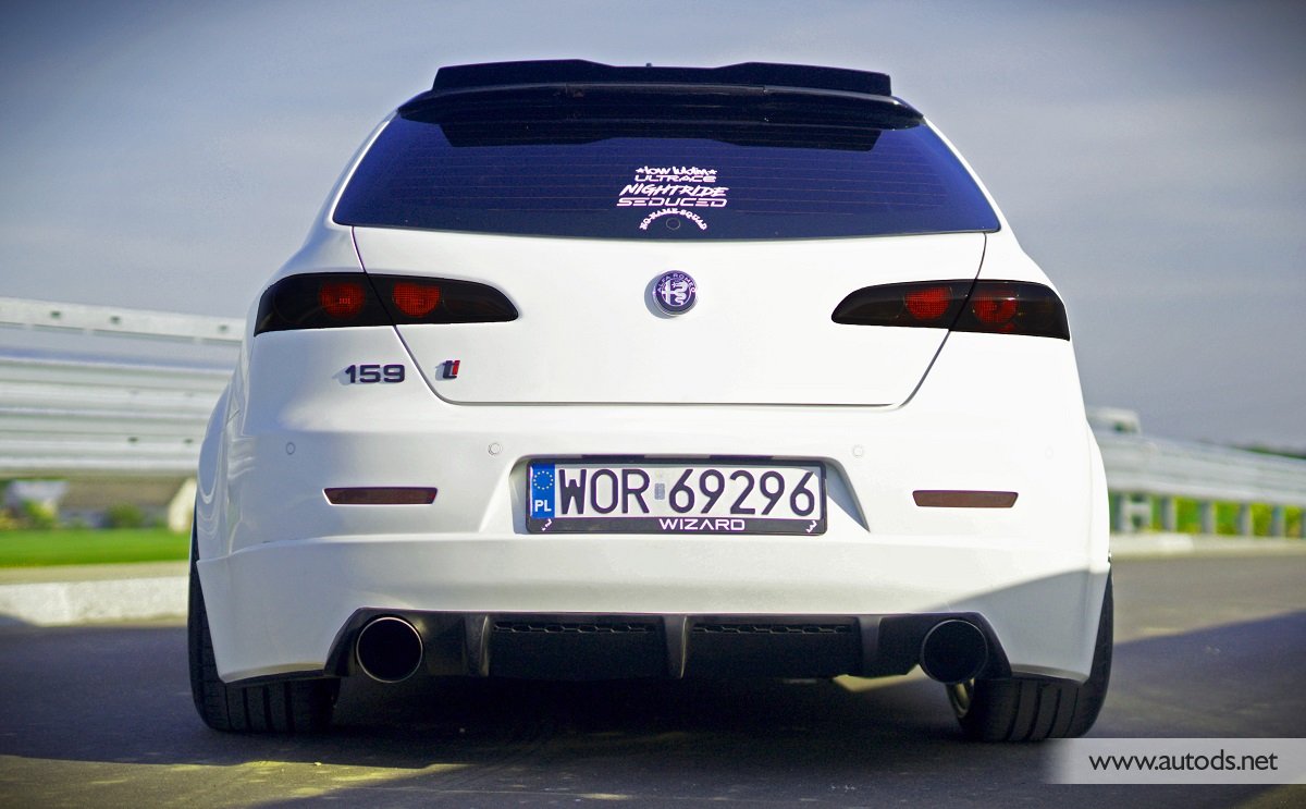 Alfa 159 DBS Rear Bumper Spoiler - Click Image to Close